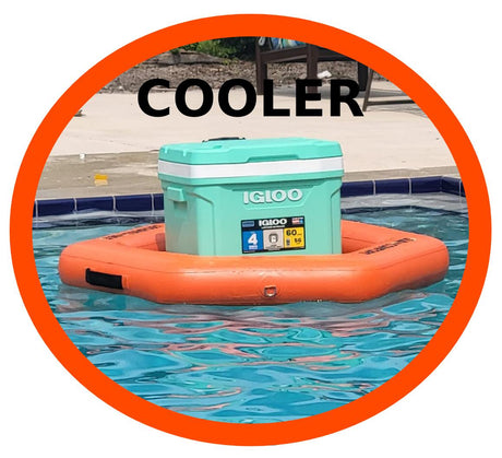 sun in comfort cooler float
