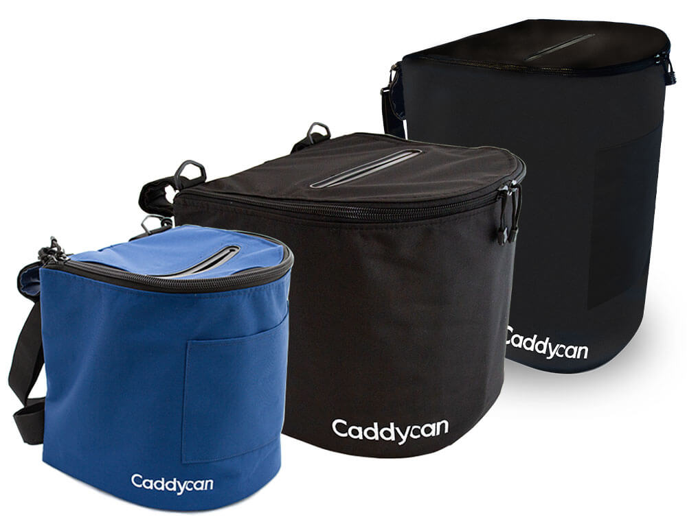 Caddycan trash can for the boat and RV