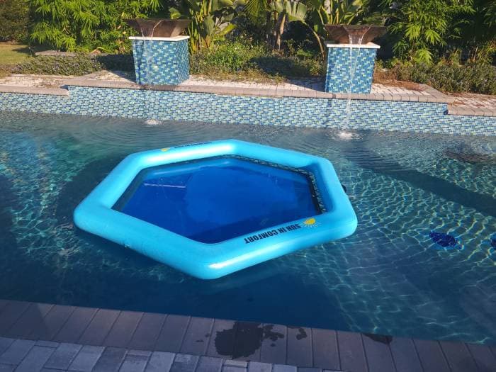 S.I.C. pool float Hex Inflatable Water Float Sun In Comfort.com