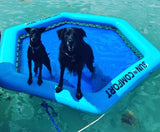 Sun In Comfort Inflatable Dog Pool Float Sun In Comfort.com
