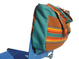 BOHEMIAN Back Chair Bag fits over the back of most outdoor chairs! SIC USA Back Chair Bag
